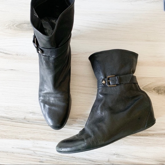 Stuart Weitzman Shoes - Stuart Weitzman Gather Hidden Wedge Boot